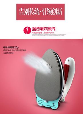 Découvrez le repassage en douceur n'importe où avec le LM-688 Travel Steam Iron 800W Electric