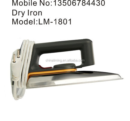 LM-1801 1000W Puissance électrique Fer sec LM1801 pour les femmes au foyer