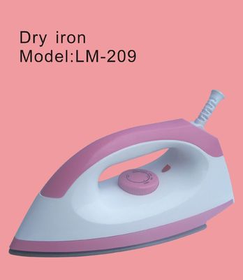 Fer à sec LM-209 Puissance de 1000 W et longueur de câble de 1,5 m pour un repassage pratique